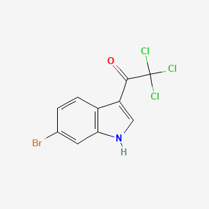 1-(6-Bromo-1H-indol-3-yl)-2,2,2-trichloroethanone