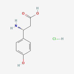 (R)-3-AMINO-3-(4-hydroxyphenyl)propanoic acid hydrochloride