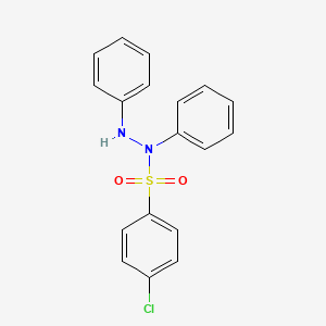 4-Chloro-N,N'-diphenylbenzenesulfonohydrazide