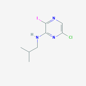 6-Chloro-3-iodo-N-isobutylpyrazin-2-amine