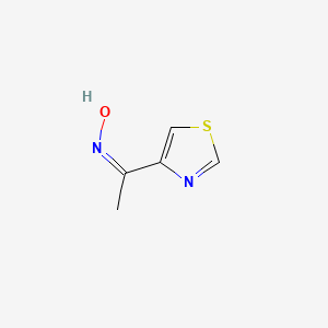 (1Z)-1-(1,3-thiazol-4-yl)ethanone oxime