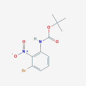 tert-Butyl (3-bromo-2-nitrophenyl)carbamate