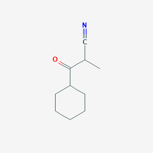 3-Cyclohexyl-2-methyl-3-oxopropanenitrile