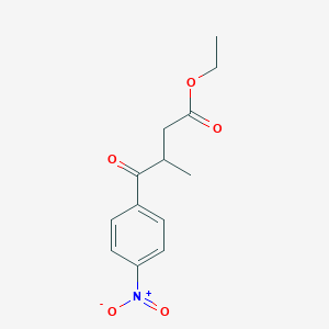 Ethyl 3-methyl-4-(4-nitrophenyl)-4-oxobutanoate