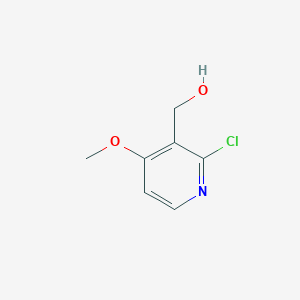 molecular formula C7H8ClNO2 B13088938 (2-Chloro-4-methoxypyridin-3-yl)methanol 