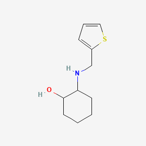 2-((Thiophen-2-ylmethyl)amino)cyclohexan-1-ol