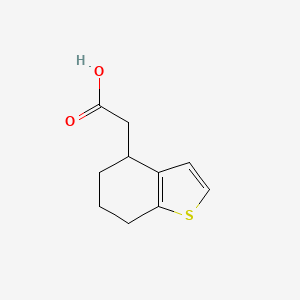 2-(4,5,6,7-Tetrahydrobenzo[B]thiophen-4-YL)acetic acid