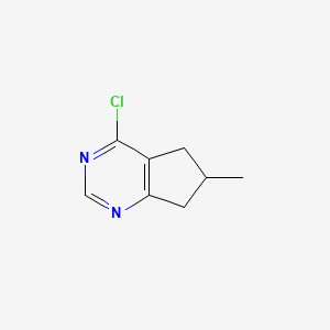 4-Chloro-6-methyl-6,7-dihydro-5H-cyclopenta[D]pyrimidine