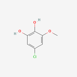 5-Chloro-3-methoxycatechol