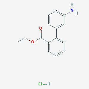 Ethyl 3'-amino-[1,1'-biphenyl]-2-carboxylate hydrochloride