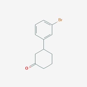 3-(3-Bromophenyl)cyclohexanone