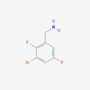 (3-Bromo-2,5-difluorophenyl)methanamine