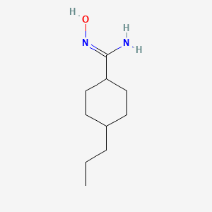 N'-hydroxy-4-propylcyclohexane-1-carboximidamide