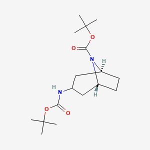 N-Boc-exo-3-N-Boc-Aminotropane