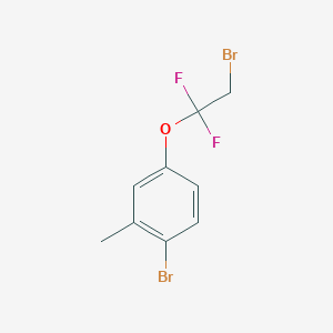 1-Bromo-4-(2-bromo-1,1-difluoroethoxy)-2-methylbenzene