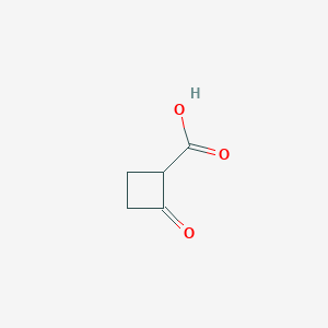 molecular formula C5H6O3 B13089444 2-Oxocyclobutanecarboxylic acid 