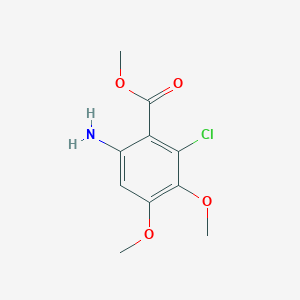 Methyl 6-amino-2-chloro-3,4-dimethoxybenzoate