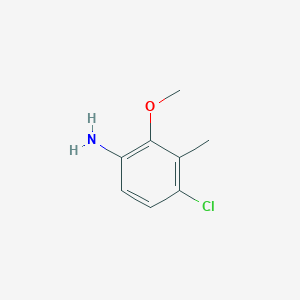 4-Chloro-2-methoxy-3-methylaniline