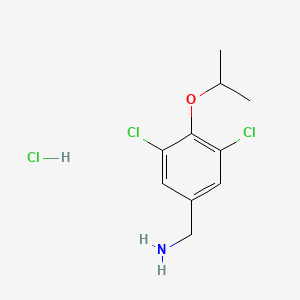 3,5-Dichloro-4-isopropoxybenzylamine hydrochloride