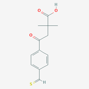 2,2-Dimethyl-4-oxo-4-(4-thiomethylphenyl)butryicacid