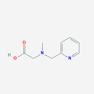 molecular formula C9H12N2O2 B1308952 (甲基-吡啶-2-基甲基-氨基)-乙酸 CAS No. 669083-52-7