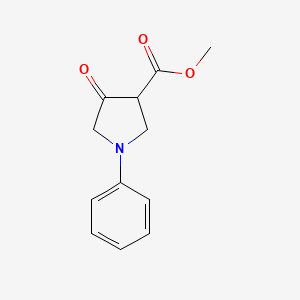 Methyl 4-oxo-1-phenylpyrrolidine-3-carboxylate