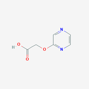 2-(Pyrazin-2-yloxy)acetic acid