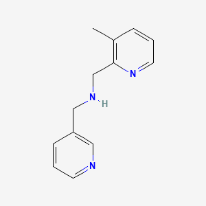 molecular formula C13H15N3 B1308980 (3-甲基-吡啶-2-基甲基)-吡啶-3-基甲基-胺 CAS No. 883544-35-2