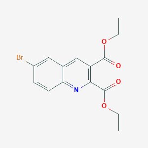 Diethyl 6-bromoquinoline-2,3-dicarboxylate