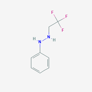 1-Phenyl-2-(trifluoroethyl)hydrazine