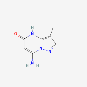 7-Amino-2,3-dimethylpyrazolo[1,5-A]pyrimidin-5-OL