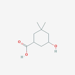 5-Hydroxy-3,3-dimethylcyclohexanecarboxylic acid