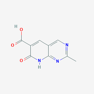 2-Methyl-7-oxo-7,8-dihydropyrido[2,3-D]pyrimidine-6-carboxylic acid