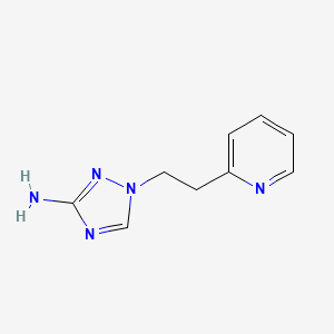 1-[2-(Pyridin-2-YL)ethyl]-1H-1,2,4-triazol-3-amine