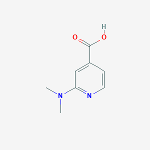 molecular formula C8H10N2O2 B1309010 Ácido 2-Dimetilaminoisonicotínico CAS No. 77314-81-9