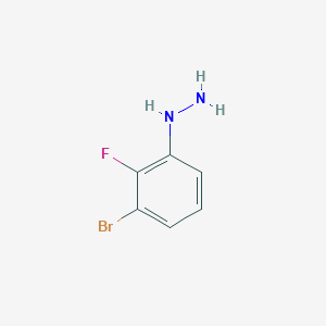 (3-Bromo-2-fluorophenyl)hydrazine