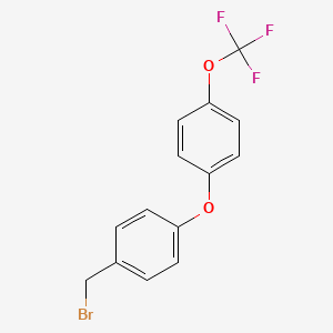 1-(Bromomethyl)-4-(4-(trifluoromethoxy)phenoxy)benzene