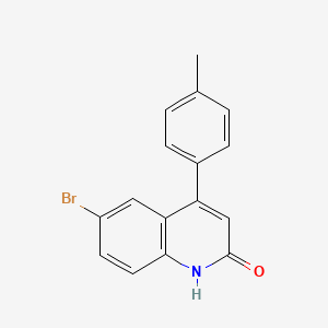 6-Bromo-4-(P-tolyl)quinolin-2(1H)-one