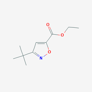 Ethyl 3-(tert-butyl)isoxazole-5-carboxylate