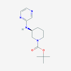 (S)-tert-butyl 3-(pyrazin-2-ylamino)piperidine-1-carboxylate