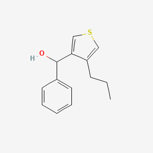 Phenyl(4-propylthiophen-3-yl)methanol