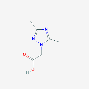 molecular formula C6H9N3O2 B1309028 2-(3,5-Dimethyl-1H-1,2,4-Triazol-1-Yl)Acetic Acid CAS No. 684249-99-8