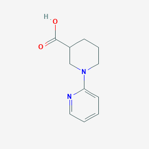 molecular formula C11H14N2O2 B1309031 1-(Pyridin-2-yl)piperidine-3-carboxylic acid CAS No. 876718-04-6