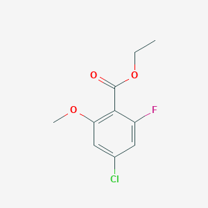 ethyl 4-Chloro-2-fluoro-6-methoxybenzoate