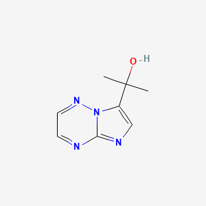 2-(Imidazo[1,2-b][1,2,4]triazin-7-yl)propan-2-ol