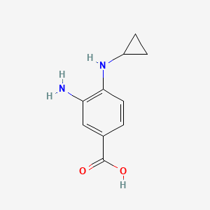 3-amino-4-(cyclopropylamino)benzoic Acid