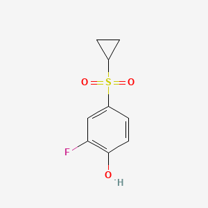 4-(Cyclopropylsulfonyl)-2-fluorophenol