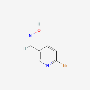 (NZ)-N-[(6-bromopyridin-3-yl)methylidene]hydroxylamine