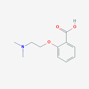 molecular formula C11H15NO3 B1309043 2-[2-(二甲氨基)乙氧基]苯甲酸 CAS No. 206261-66-7