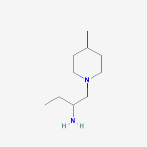 molecular formula C10H22N2 B1309049 1-(4-Methyl-piperidin-1-ylmethyl)-propylamine CAS No. 883543-40-6